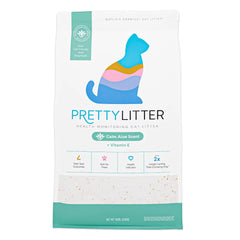 PrettyLitter Aloe Scented Non-Clumping Low Dust Lightweight Odor Control Cat Litter