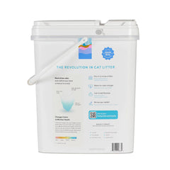 PrettyLitter Low Dust Non-Clumping Lightweight Odor Control Cat Litter Pail